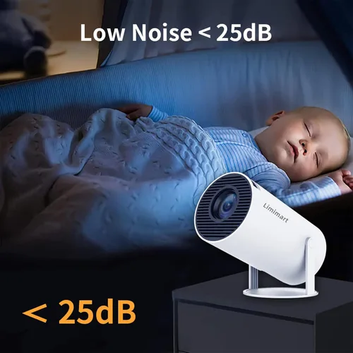 Vista 11 de Mini proyector inteligente de 40 a 130 pulgadas 4K 5G WIFI, experiencia de pantalla grande con sonido 360 premium, proyector de película Bluetooth