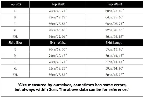 Vista 7 de SFBBCLOZ 2 Piece School Girl Outfit Costume For Women Rave Outfit Halter Top Lace Plaid Skirt Set For Women Club Cosplay