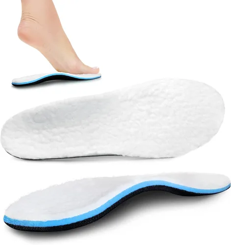 Vista 2 de ORTHOS - Plantillas ortopédicas de repuesto para zapatos de oveja – fabricadas en Estados Unidos – Plantillas de invierno para botas y pantuflas