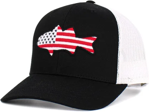 Vista 132 de KBETHOS Tactical Operator Collection USA Fishing Mesh Ballcap Flag Patch America Outdoors Trucker Baseball Cap