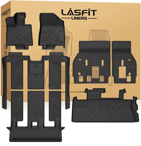 Vista 15 de LASFIT Alfombrillas de piso para Toyota Tacoma 2008-2011 Cabina de Acceso Transmisión Automática, Forro de Piso de Ajuste Personalizado para Todo