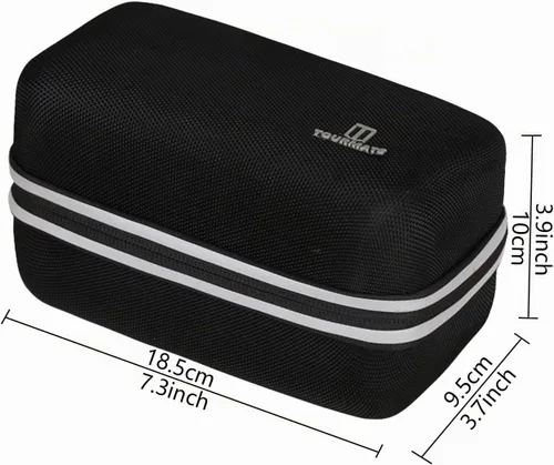 Vista 3 de Tourmate Funda rígida para cámara Acoletty 4K Vlogging, negro, solo funda