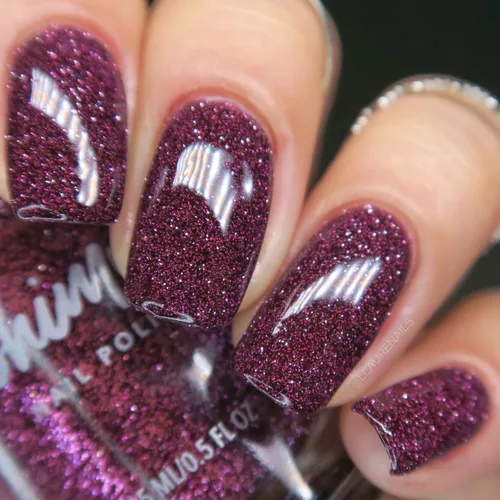 Vista 3 de KBShimmer Let The Beet Drop Esmalte de uñas de 0.5 onzas, botella de tamaño completo