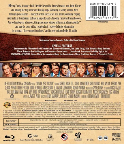 Vista 2 de How the West Was Won (BD) Blu-ray