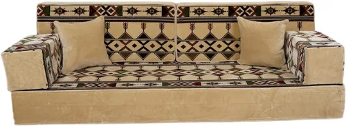 Vista 30 de arabicsofa Cojines Majlis de piso tradicionales: asientos modulares Diwan seccionales