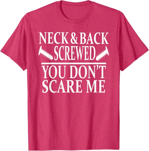 Vista 20 de Camiseta divertida para recuperación de cirugía de columna vertebral y cuello y espalda, Negro