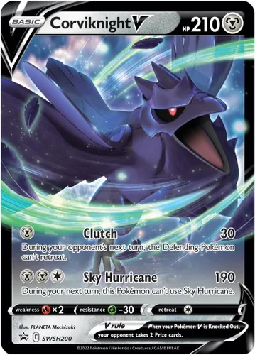 Vista 7 de Pokémon TCG: mazo de batalla Corviknight V (60 cartas, listo para jugar)