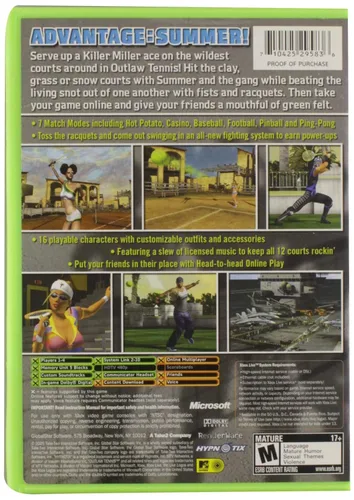 Vista 2 de Outlaw Tennis (Xbox)
