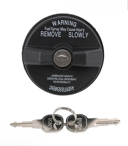 Vista 3 de Tapa de combustible de gas con bloqueo compatible con Chrysler Jeep Dodge Ram 5278655AB 2001-2021