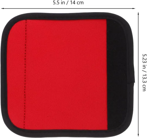 Vista 6 de SUPVOX Paquete de 2 almohadillas portátiles para pesas, almohadillas de agarre antideslizantes para barras horizontales, mancuernas y pesas, cómoda