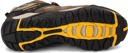 Vista 6 de Merrell Accentor Mid Vent - Botas de senderismo impermeables para hombre, nutriaAleutian