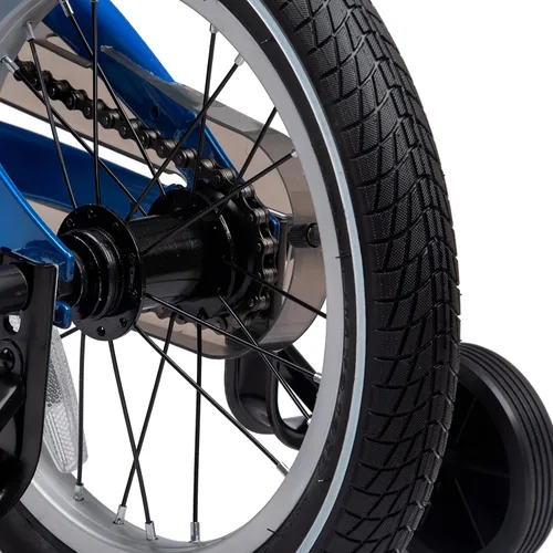 Vista 8 de RASTAR BMW - Bicicleta para niños pequeños de 14 pulgadas con ruedas de entrenamiento para niños y niñas de 3 a 7 años, un valioso regalo al aire