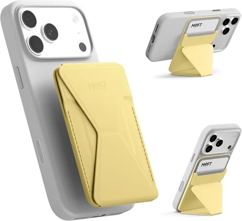 Vista 53 de MOFT Soporte para teléfono y cartera AERA, cartera MagSafe, tarjetero beach blanco