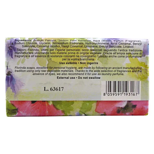 Vista 3 de Florinda Floral Notes - Barra de jabón vegetal de flores silvestres 3.53 oz 3.5 oz