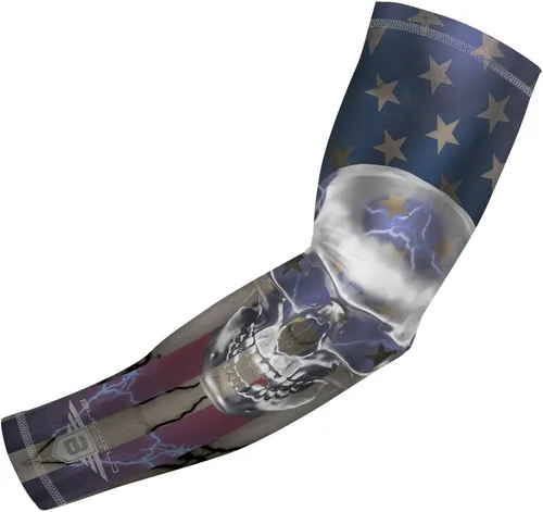 Vista 15 de Bucwild Sports Flag Compression Arm Sleeve - Perfect for Baseball Basketball Football - Youth & Adult Sizes