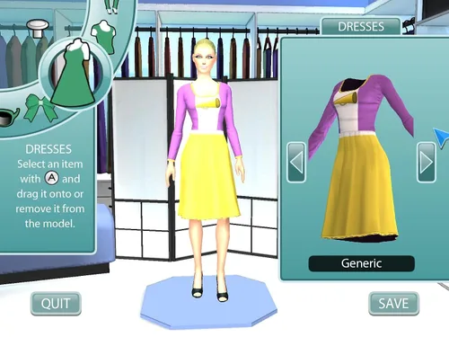 Vista 12 de Project Runway - Nintendo Wii
