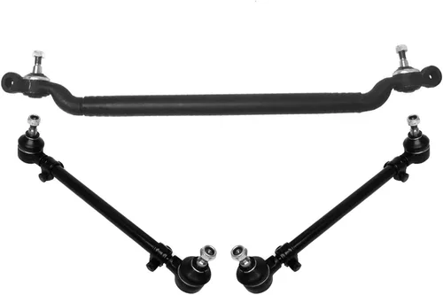 Vista 158 de TRQ Kit de dirección delantera con barra de acoplamiento de fuelle de piñón y cremallera compatible con Toyota Echo 2000-2005