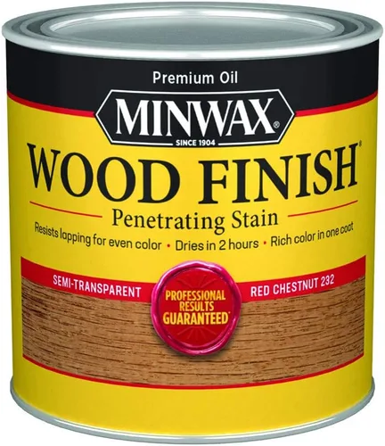 Vista 11 de Minwax 700494444 Acabado de madera, Miel, 1 cuarto de galón