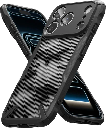 Vista 19 de Funda Ringke Fusion-X para iPhone 15 [Recortes precisos para lentes de cámara] Funda protectora a prueba de golpes de amortiguación pesada de ajuste