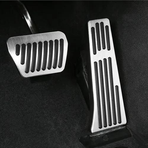 Vista 12 de Jaronx Compatible con cubiertas de pedal BMW, sin rotura de taladro, cubierta antideslizante de gas