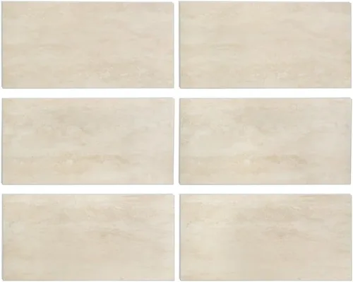 Vista 9 de Lucida Surfaces Azulejos de vinilo de lujo Azulejos con aspecto de piedra Pisos entrelazados Apto para bricolaje MaxCore Terra 6 pulgadas