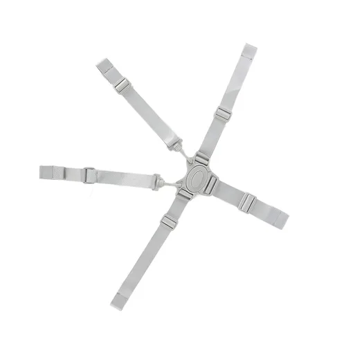 Vista 7 de Cinturón de seguridad de 5 puntos para bebé, correas de repuesto universales ajustables para silla de bebé, material resistente y cómodo