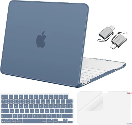 Vista 27 de MOSISO Compatible con MacBook Neo Case 13 pulgadas 2026 A3404 A18 Pro Chip Rubor de cristal