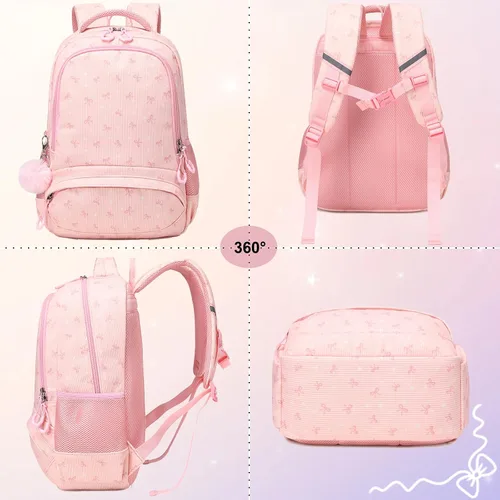 Vista 63 de Juego de mochila para niñas con diseño de unicornio, mochila escolar para niños, mochila para libros para niñas, set 3 en 1, regreso a clases