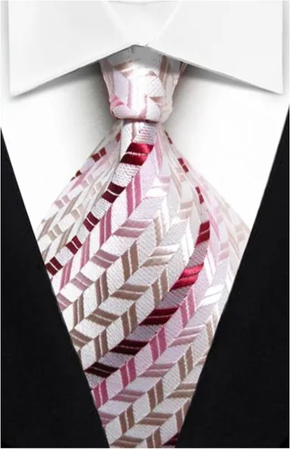 Vista 8 de Lot - 10 corbatas para hombre, 100% seda, tejido delgado, jacquard, corbatas clásicas