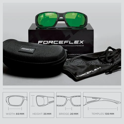 Vista 5 de FF100 Bendit Gafas de sol deportivas y de correr flexibles e irrompibles para hombre y mujer