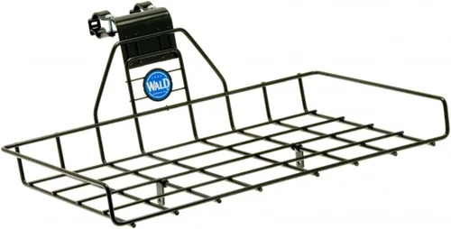 Vista 2 de Wald Multi-Fit Caja de pizza delantera cesta de bicicleta, negro W257GB portabicicletas