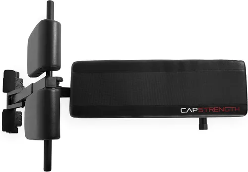 Vista 4 de CAP Barbell Hiperextensión/banco abdominal, negro