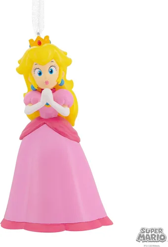 Vista 6 de Hallmark Nintendo Super Mario Princess Peach - Adorno navideño
