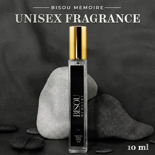 Vista 6 de Gris Unisex Perfume 10ml Luxury Woody Aromatic Fragrance with Lemon, Vetiver & Sandalwood Long-Lasting Niche Cologne & Perfume for Women and Men