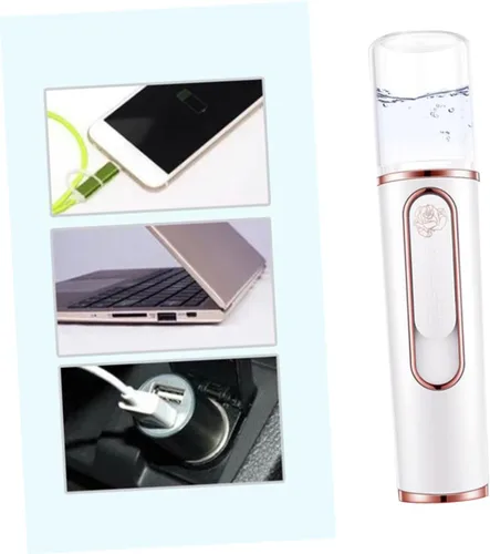 Vista 3 de Beavorty Humidificador portátil Nano Facial Mister Nano Mist Rociador de niebla recargable Rociadores de niebla facial Facial Spa Nano Mist Cooler