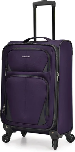 Vista 27 de U.S. Traveler Aviron Bay - Equipaje extensible con ruedas giratorias, Color verde azulado.), US08125E23