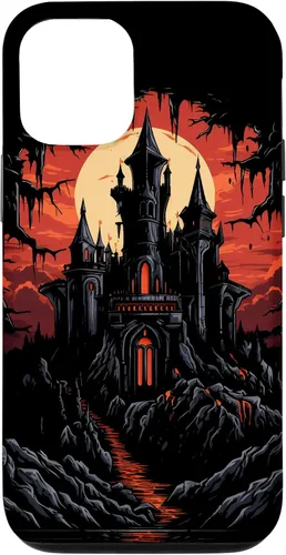 Vista 28 de Carcasa de fantasía oscura para iPhone 16 Castillo gótico Arquitectura Gótica Brujería