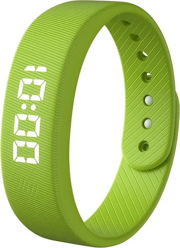 Vista 9 de Gosasa Reloj deportivo digital LED ligero resistente a salpicaduras podómetro con alarma vibratoria USB recargable pulsera de silicona para hombres
