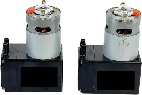 Vista 4 de DC12V/ 24V 10L/min Large Flow 555 Motor Vacuum Air Pump Suction Diaphragm Pump DIY Packer Inflator(12v)