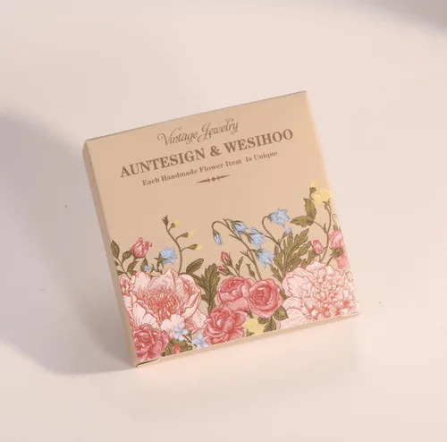Vista 10 de Forget-Me-Not and Queen Anne's Lace Pressed Wildflower Earrings Pressed Flower Earrings Handmade Drop and Dangle Earrings Gift for Woman