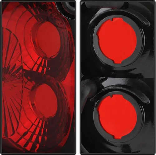 Vista 3 de ACANII -Para 1995-2000 Toyota Tacoma Pickup Truck Pre-runner Luces traseras negras Lámparas de freno izquierda+derecha 1996 1997 1998 1999
