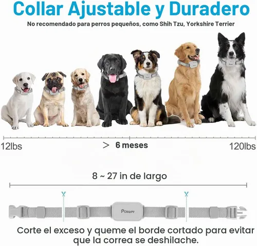 Vista 4 de Collar de entrenamiento para perros de citronela con control remoto. No puede funcionar automáticamente, 3 modos y 3 niveles de pulverización