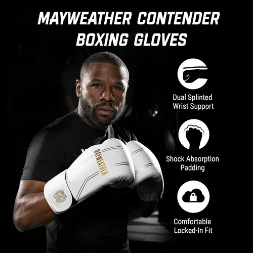 Vista 17 de Hayabusa Mayweather Contender - Guantes de boxeo para hombres y mujeres