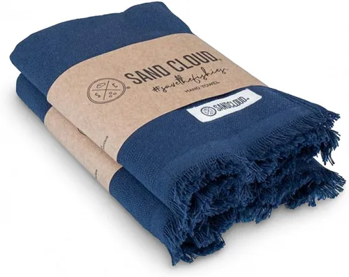 Vista 30 de Sand Cloud Toallas de baño turcas de 2 capas para baño, paquete de 2 Clásico - Gris