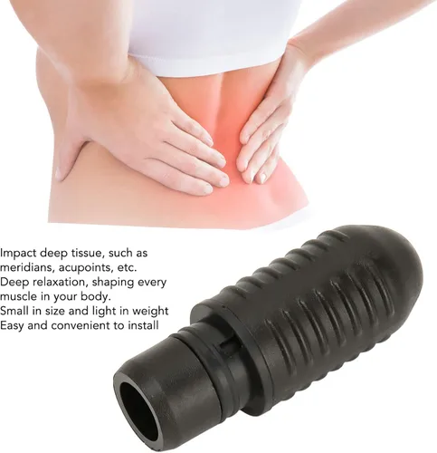 Vista 4 de Pistola de masaje muscular de 0.79 pulgadas, accesorio de pistola masajeadora reemplazable, relajación profunda que promueve satisfacer diferentes