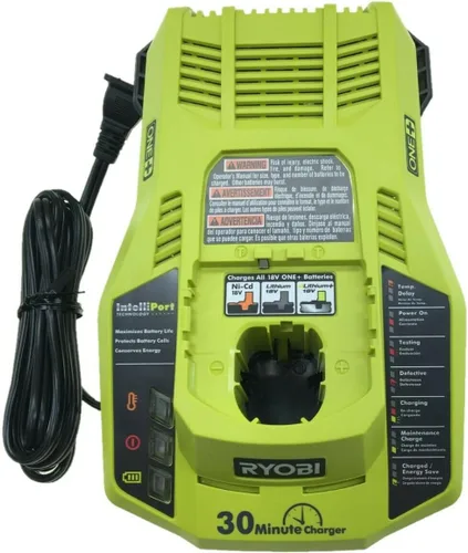 Vista 5 de Ryobi Kit de arranque de batería y cargador de alto rendimiento One+ 4.0AH de 18V Ryobi
