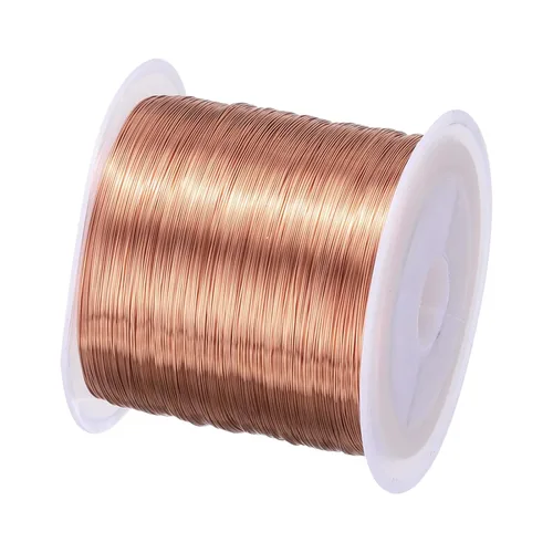 Vista 102 de MECCANIXITY - Alambre magnético de calibre 46 AWG - 0.04mm Hilo de cobre esmaltado - Bobina de alambre magnético de 14669 pies (4471m) - 50g Grado F