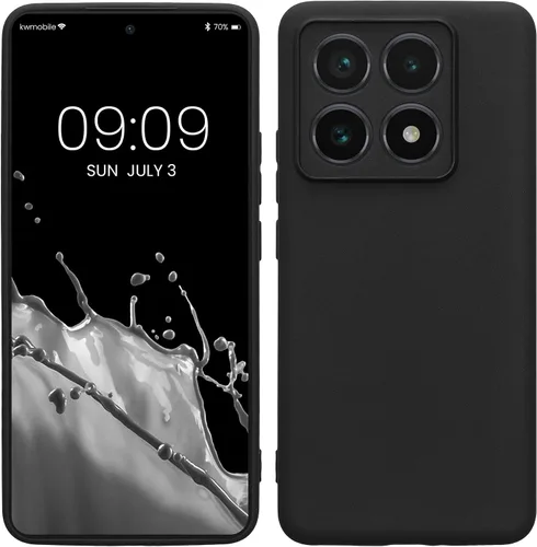 Vista 109 de kwmobile Funda compatible con Xiaomi Redmi Note 9S / 9 Pro / 9 Pro Max - Funda protectora de silicona TPU suave y delgada - Negro mate