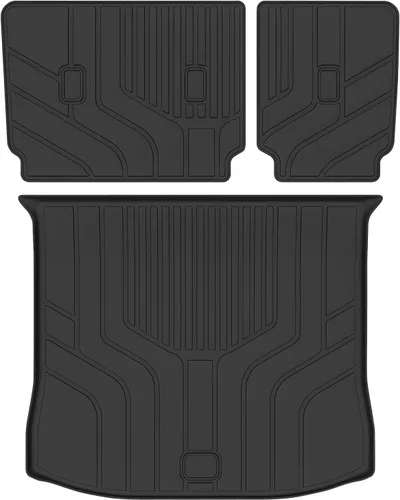 Vista 121 de Forro de carga para Jeep Compass/Patriot 2007-2016 y 2007-2012 Dodge Caliber, alfombras de carga para todo clima para accesorios de Compass