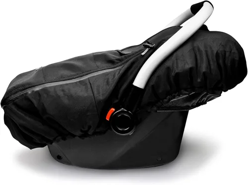 Vista 2 de Cubierta de asiento de coche de bebé, cubierta universal de asiento de coche de invierno para niños y niñas